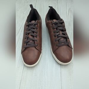 City Streets Man's  Harrison Faux Leather Lace Up Size 10 M